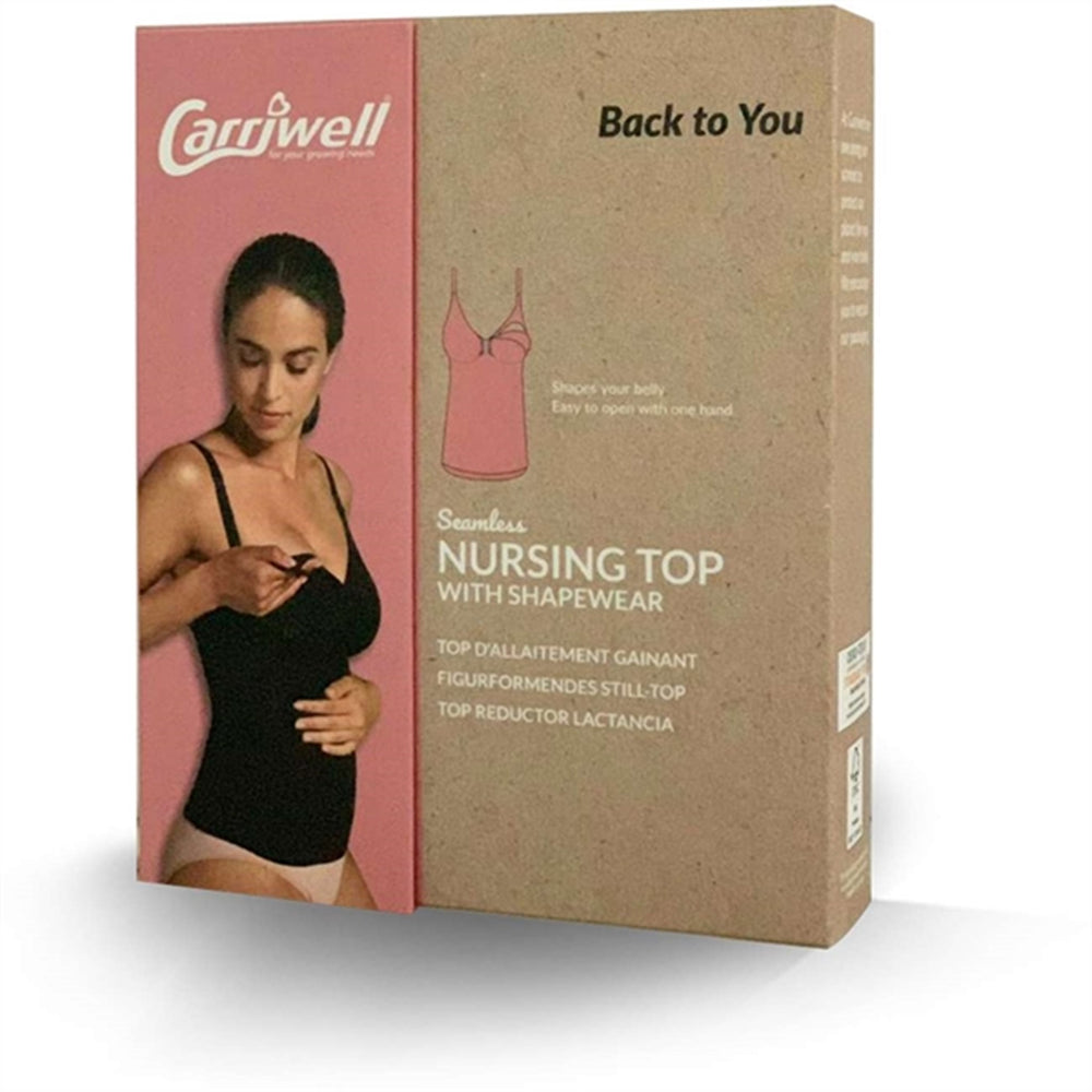 Ammetop m. Shapewear Sort - Carriwell → Luksusbaby.dk