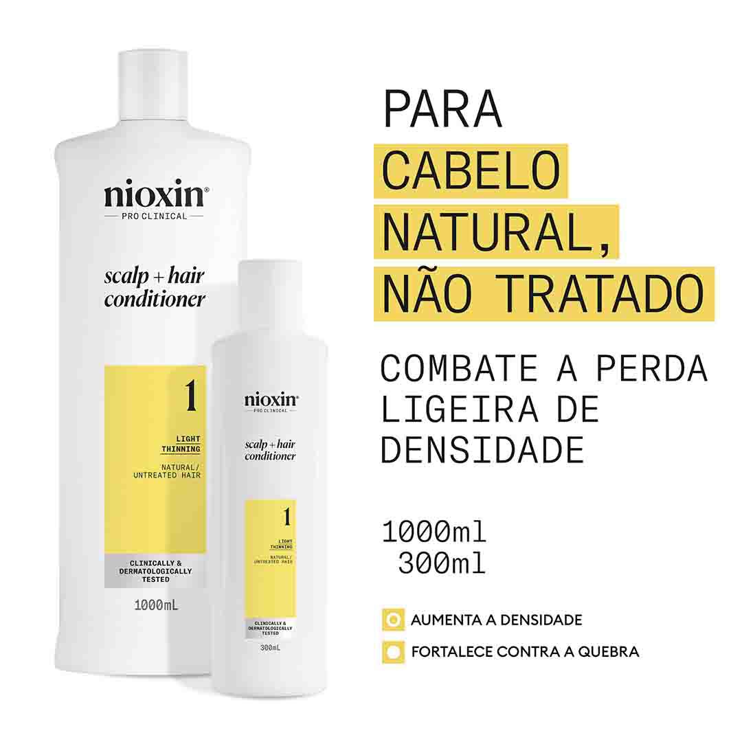 Nioxin Sistema 1 Condicionador - 1000ml