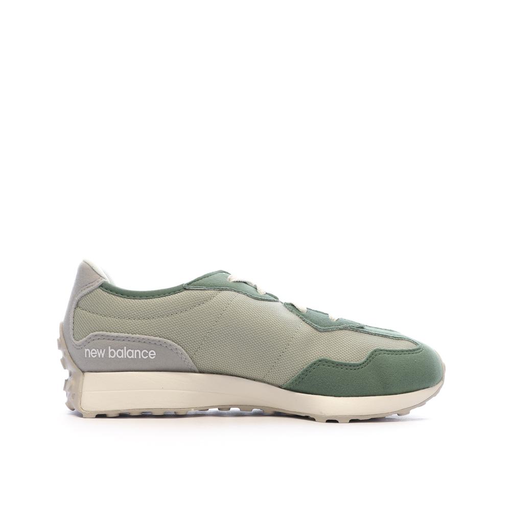 New Balance New Balance 327 Baskets Vertes/Grises Garçon WS327MT