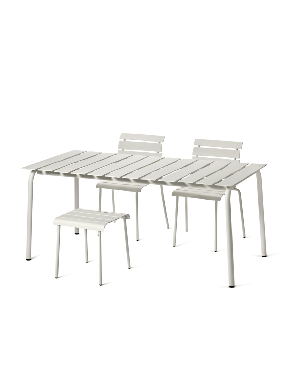 Valerie Objects Aligned tuintafel 85x170 off-white