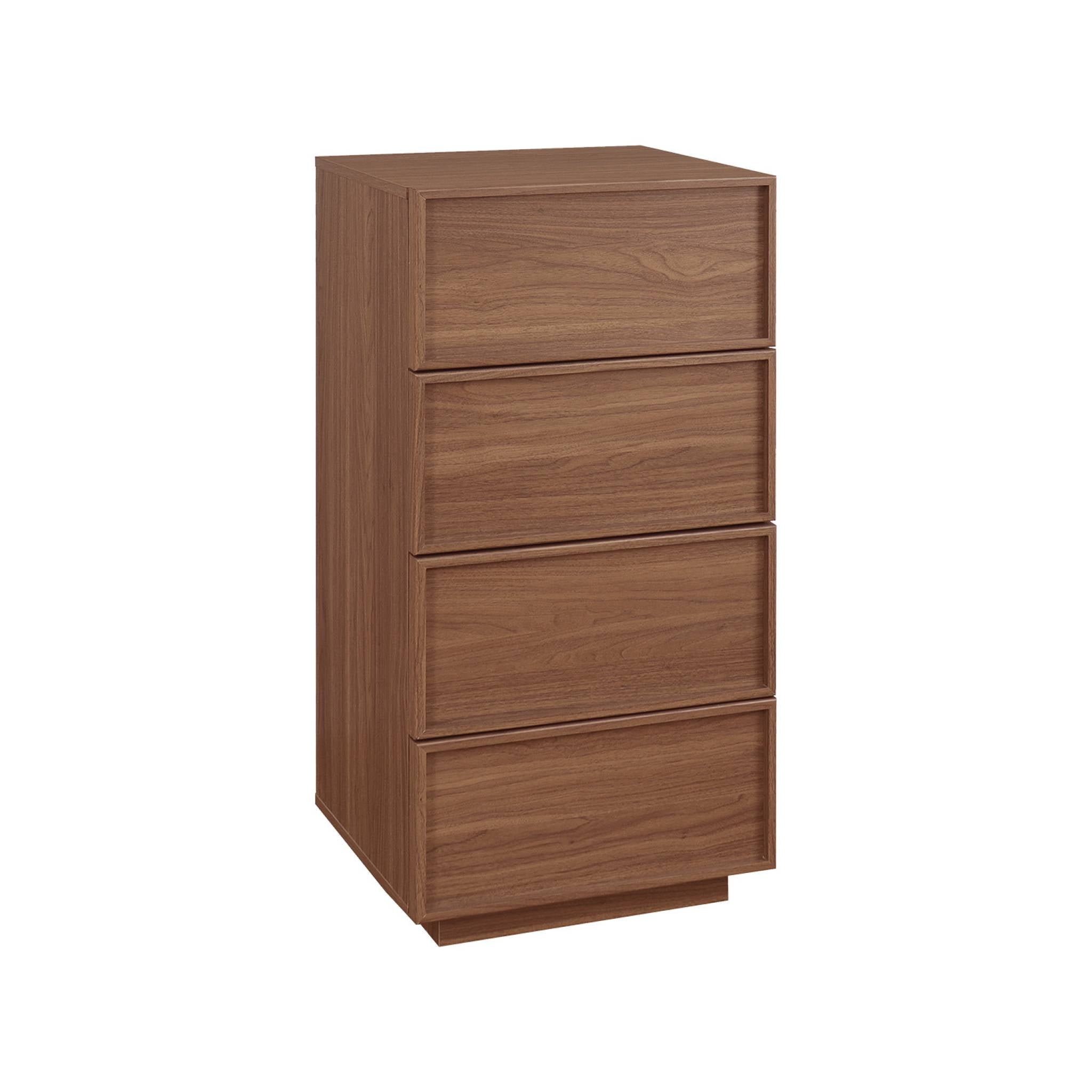sweeek - Houteffect ladekast met 4 laden