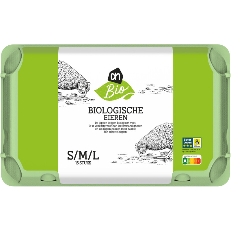 AH Biologisch Eieren S M L