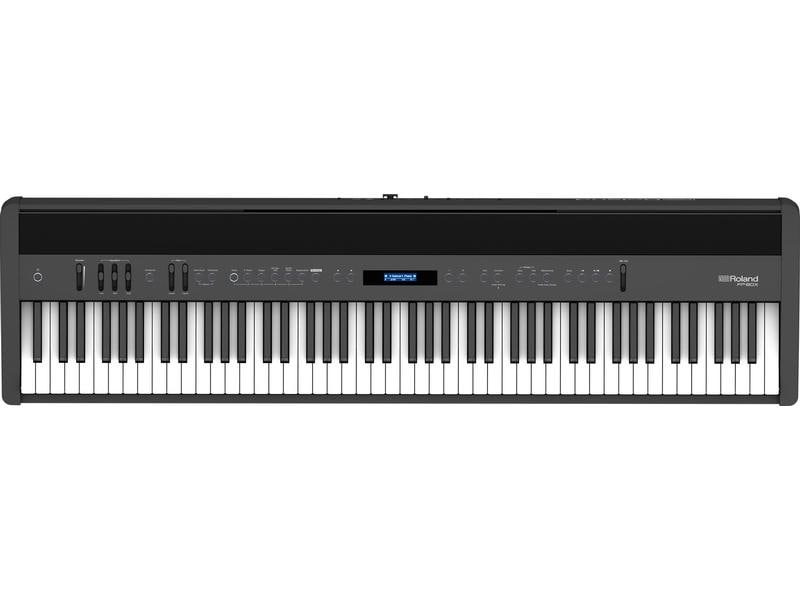 Roland E-Piano FP-60X Tragbares Piano mit leistungsstarken Lautsprechern und satten Umgebungseffekten