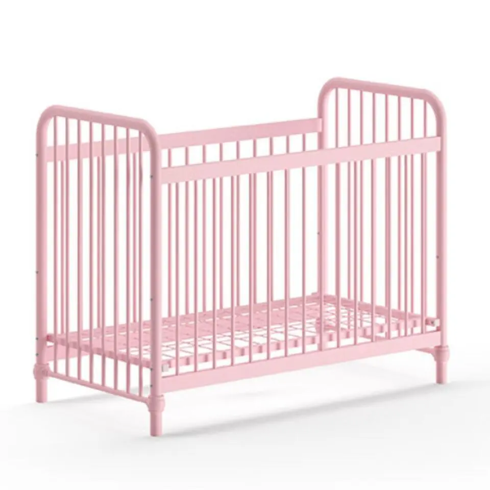 Vipack Babybed Bronxx - 60x120cm - misty pink