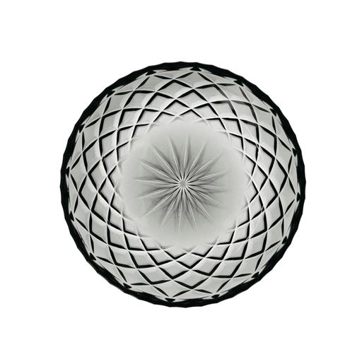 Lyngby Glas Sorrento 4-pak Asiet, Smoke, Ø16 cm