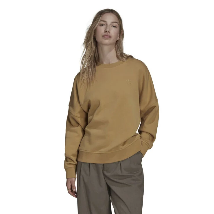 adidas original trefoil sweater Beige