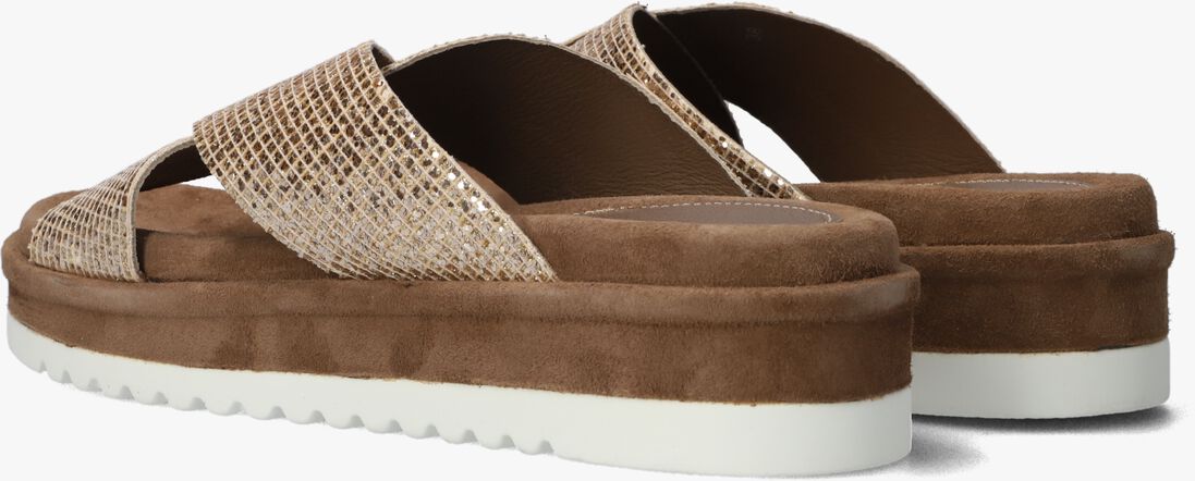 LAZAMANI ros&eacute;gouden lazamani slippers 75.791