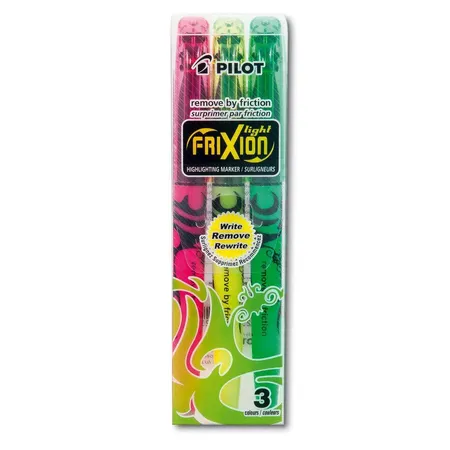 Pilot Textmarker FriXion Light, 3er Set