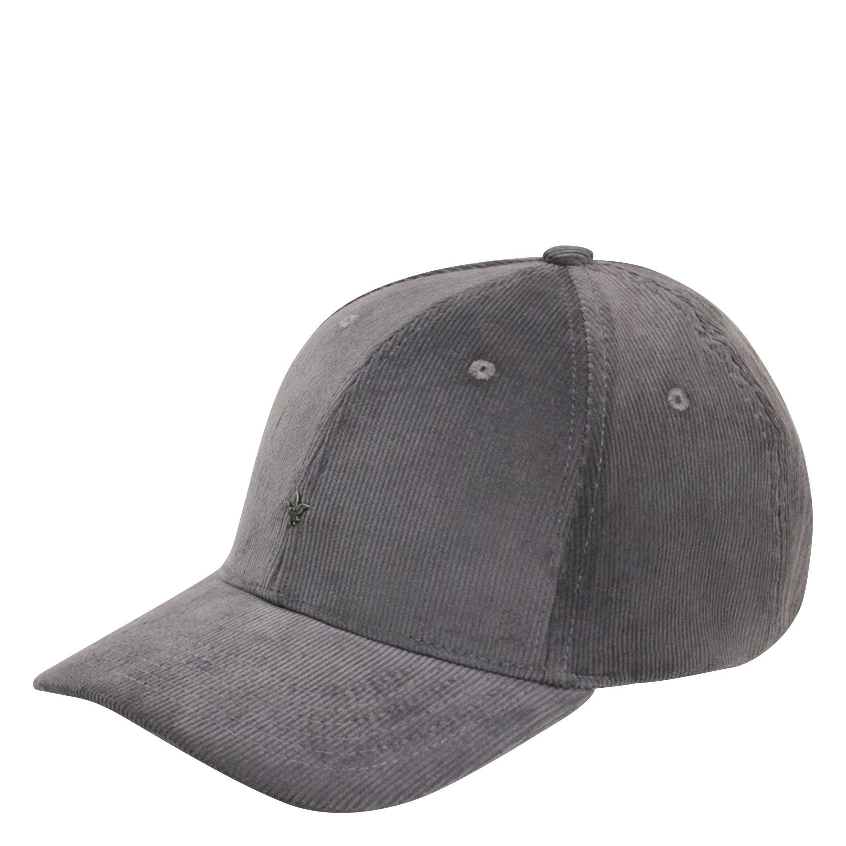 Casquette velours côtelé en coton mélangé | Bleu