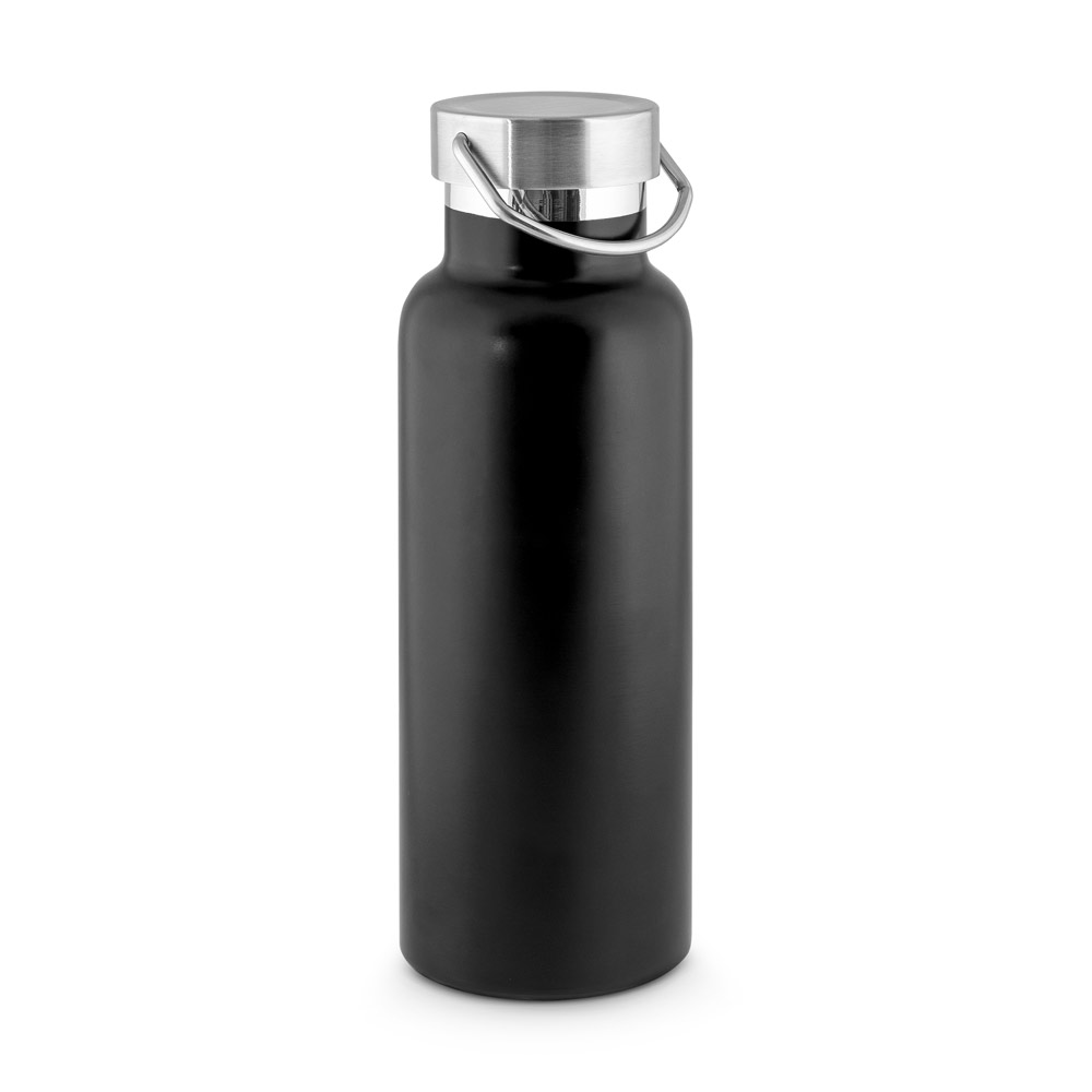 hi!dea 94345 - Bouteille en acier inoxydable (36 % recyclé) avec isolation sous vide 810 ml