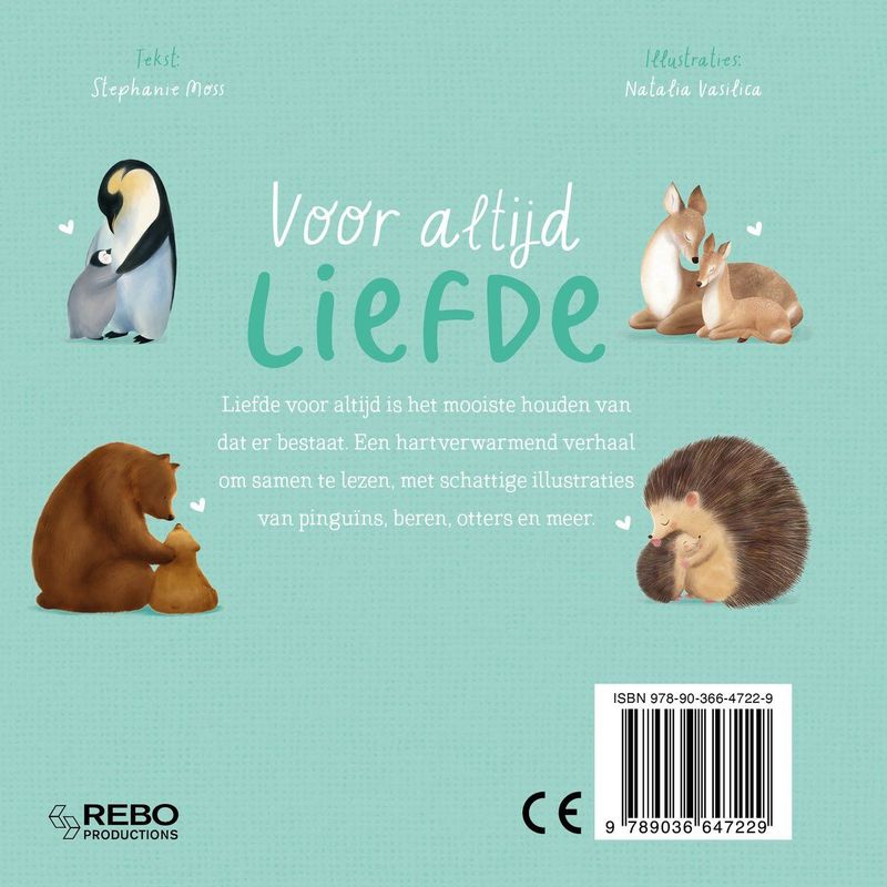 Boek - Liefde Voor Altijd - Illustraties Van Dieren