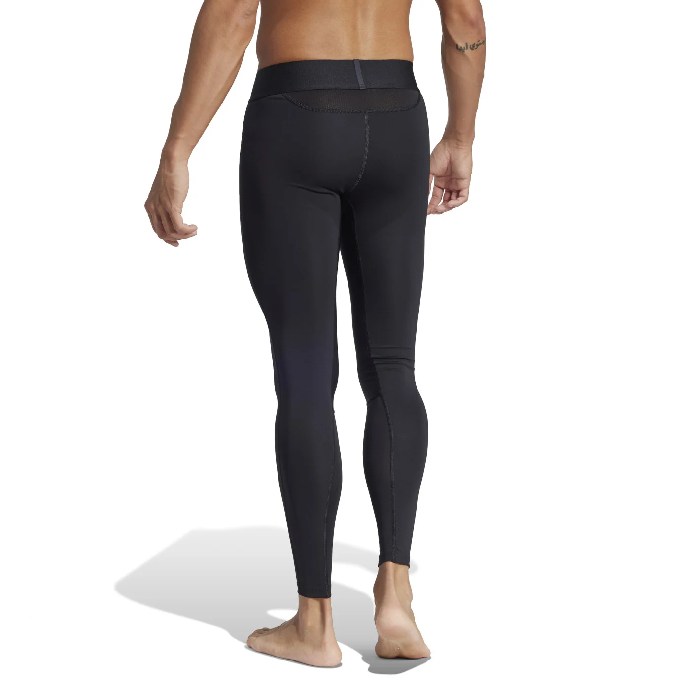 Adidas Techfit Lange Legging Zwart Wit