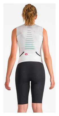 Combinaison Trifonction Castelli Free Sanremo 3 Topspeed 3 Femme SM Blanc Noir