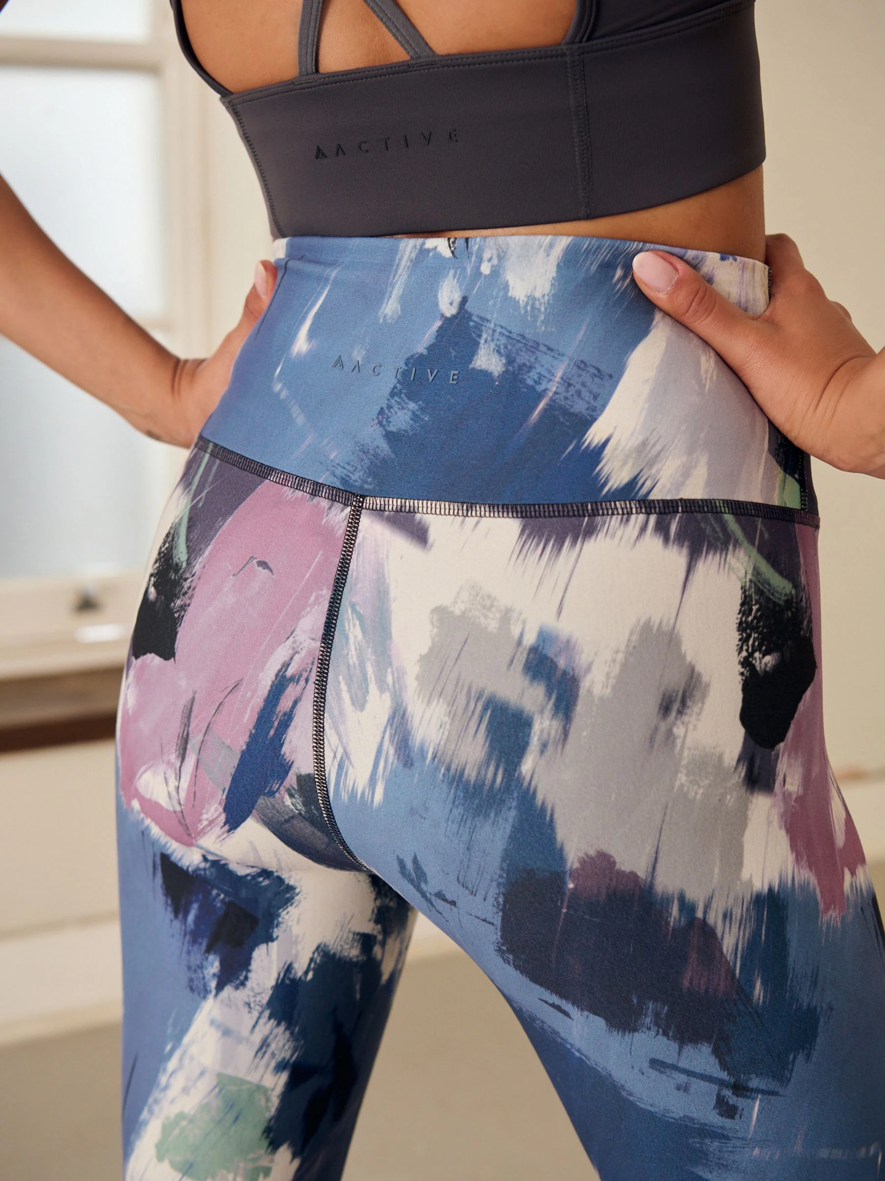 Print met verf - Balance sport yogalegging