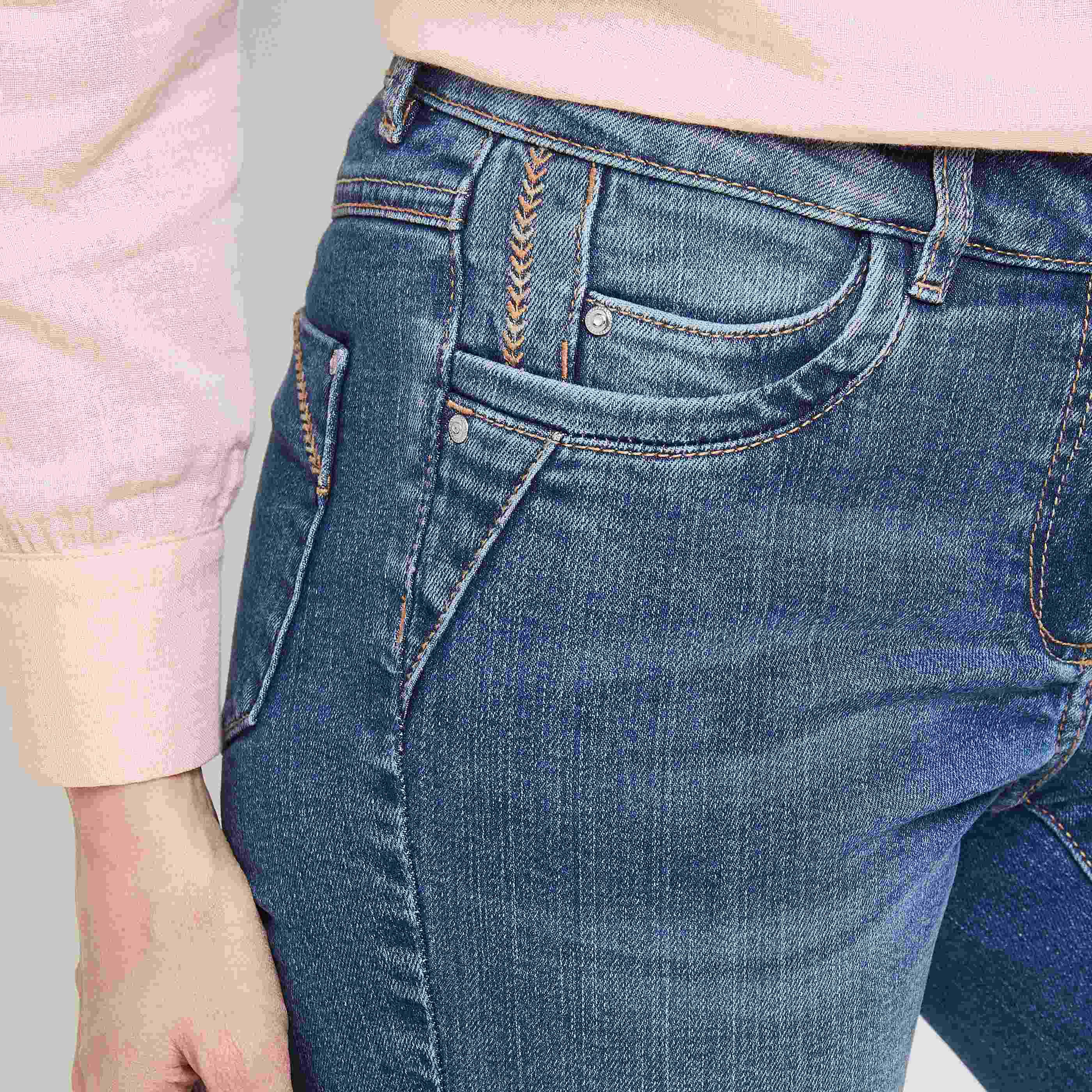 Jean bootcut femme BALI - STONE