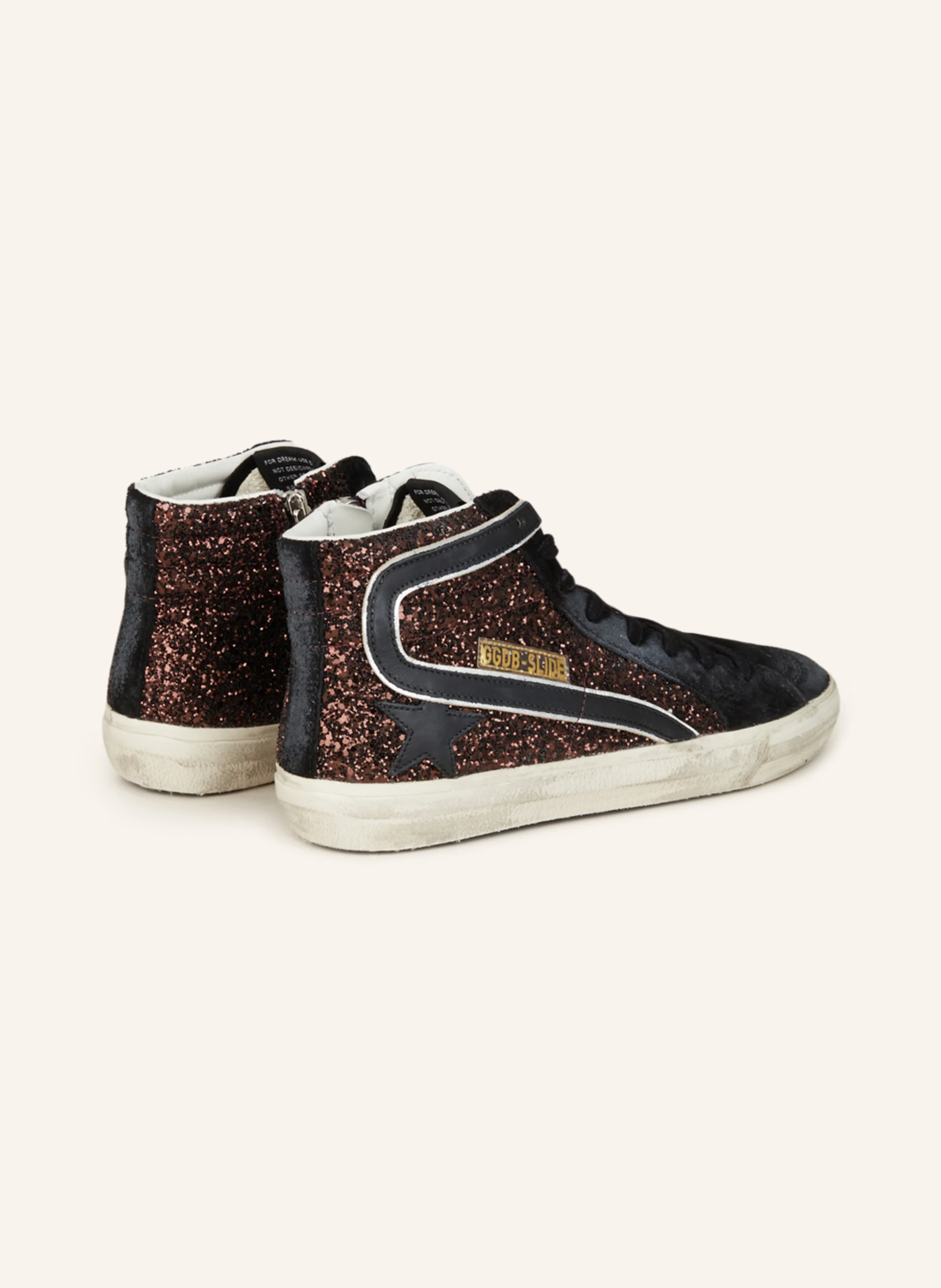 GOLDEN GOOSE Hightop-Sneaker SLIDE GLITTER