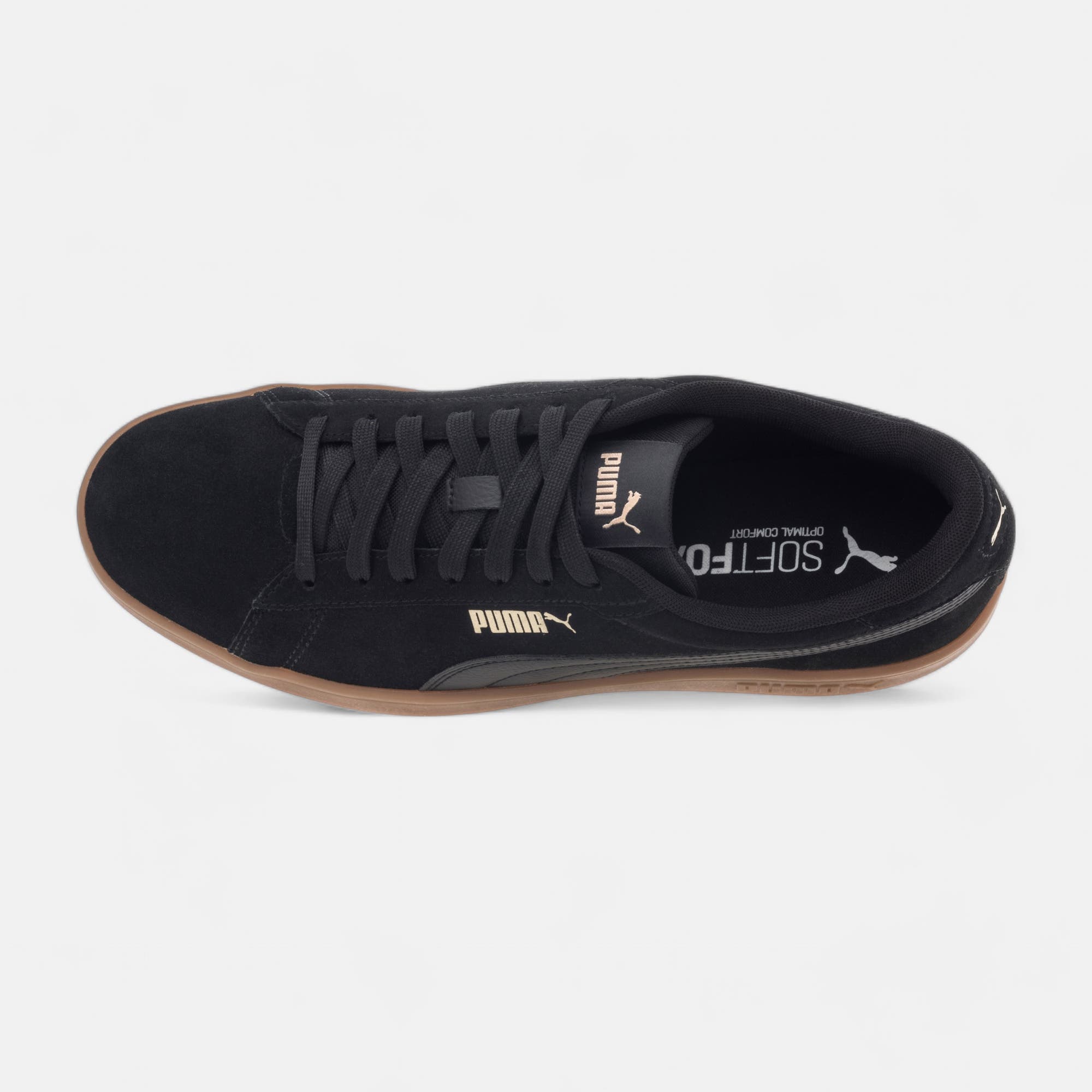 Sneakers Homme en cuir noir
