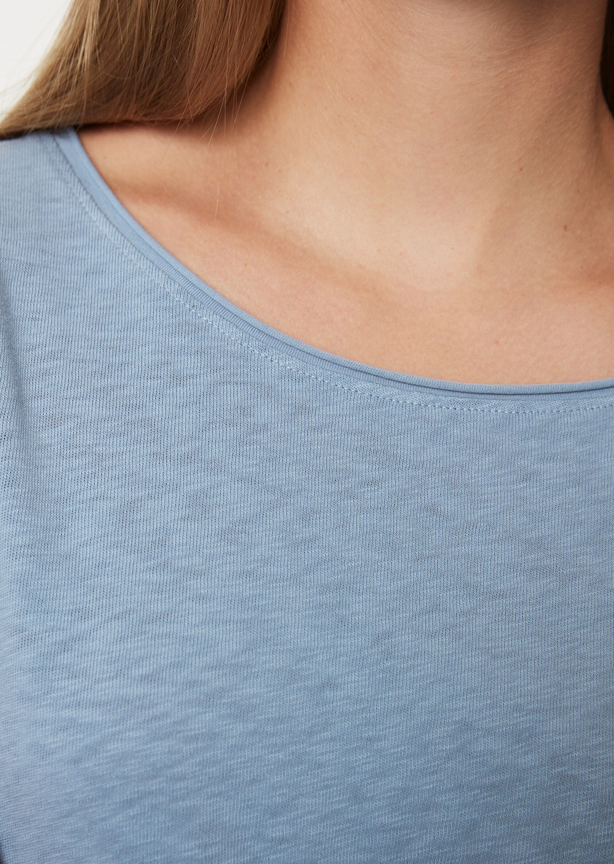 Longsleeve regular aus Heavy-Slub-Jersey