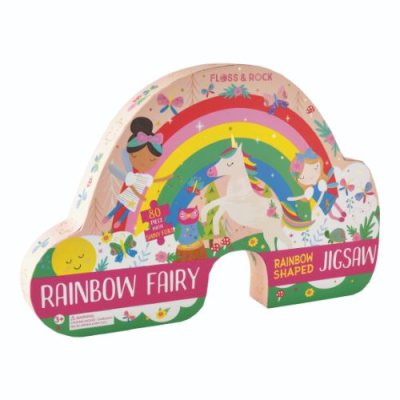 Rainbow Fairy 80Pc Shaped Jigsaw