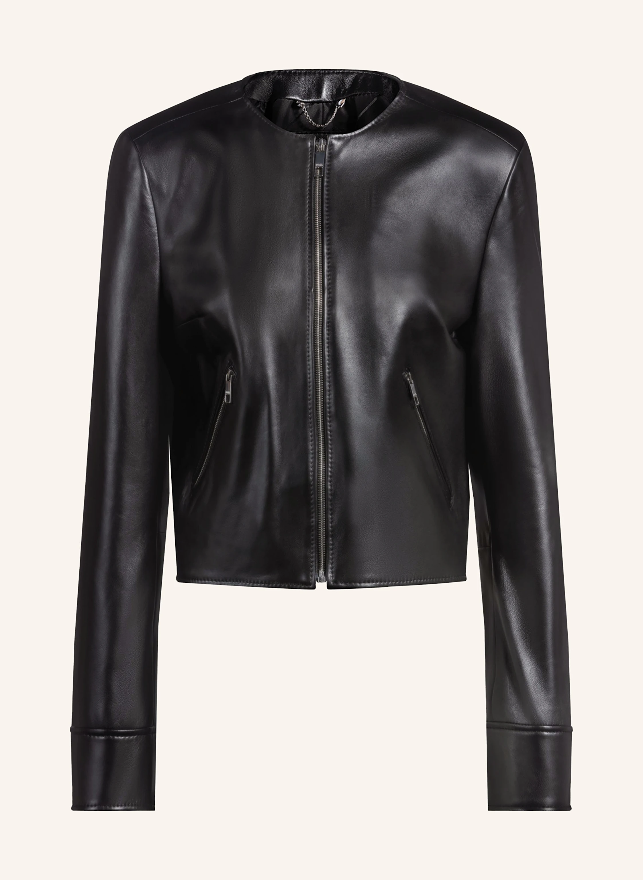 BOSS Lederjacke SADENITA