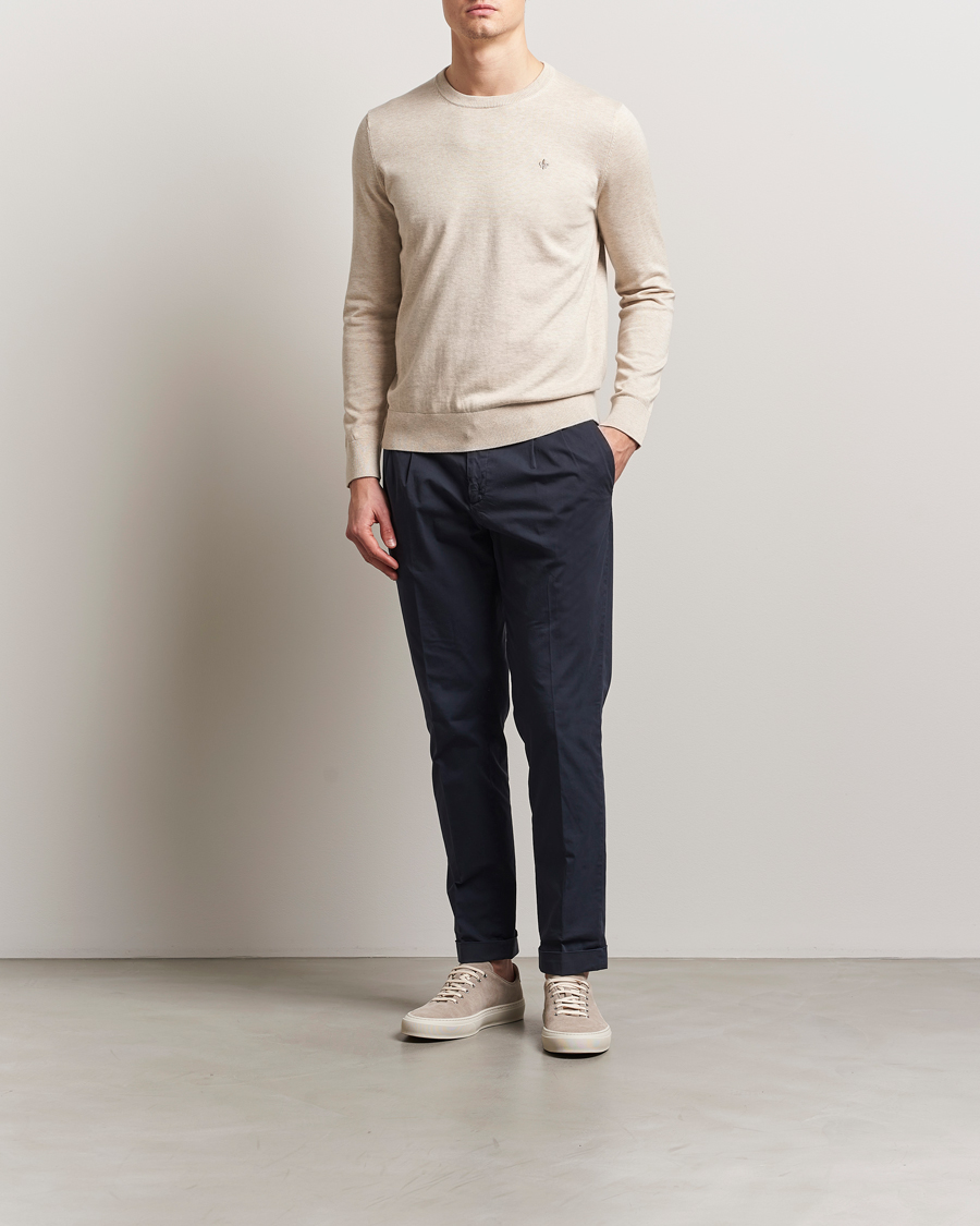 Morris Riley Cotton O-Neck Khaki