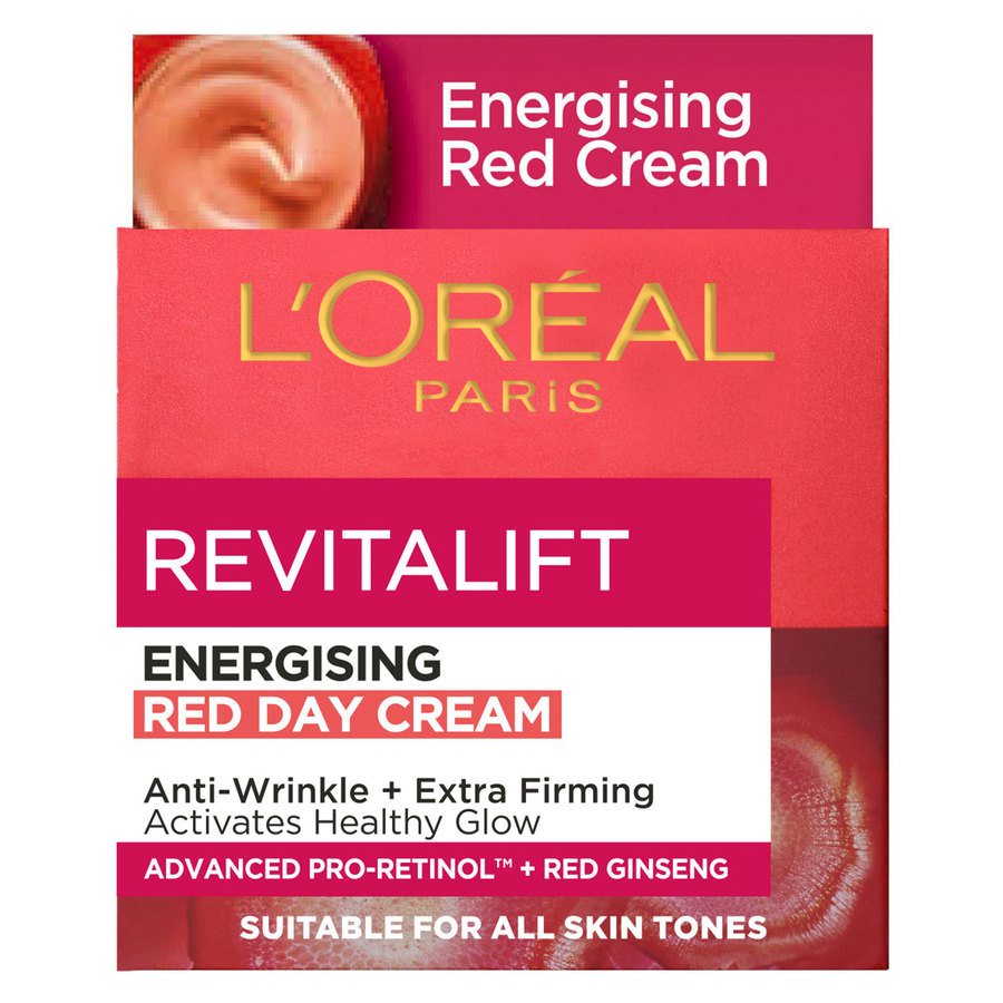 L'Oréal Paris Revitalift Energising Red Cream Day 50ml