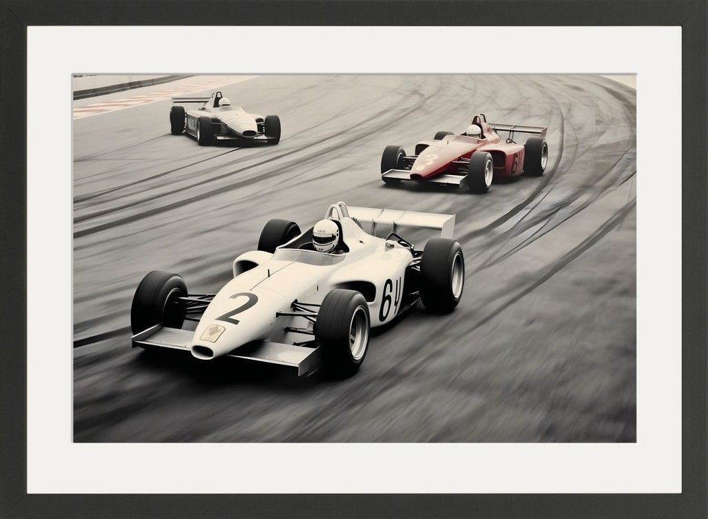 Art Print Race Track