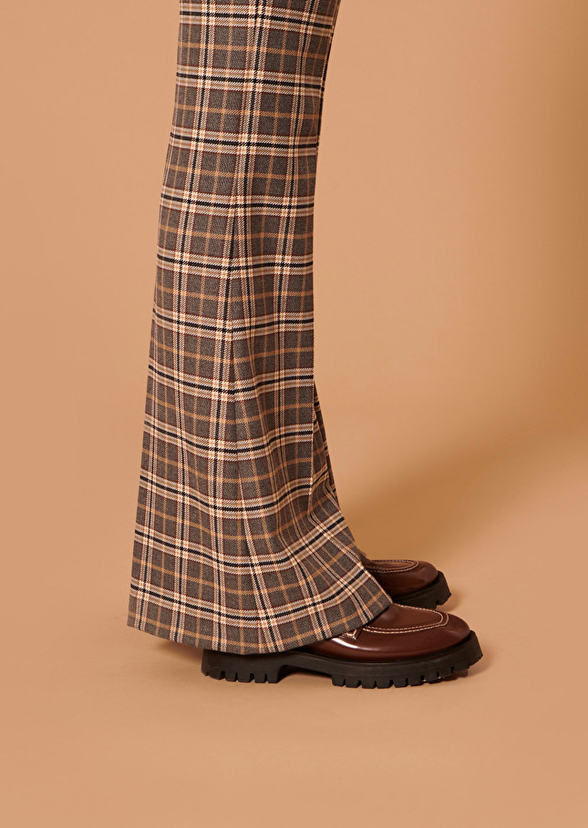 Pantalon Peninagris en tartan
