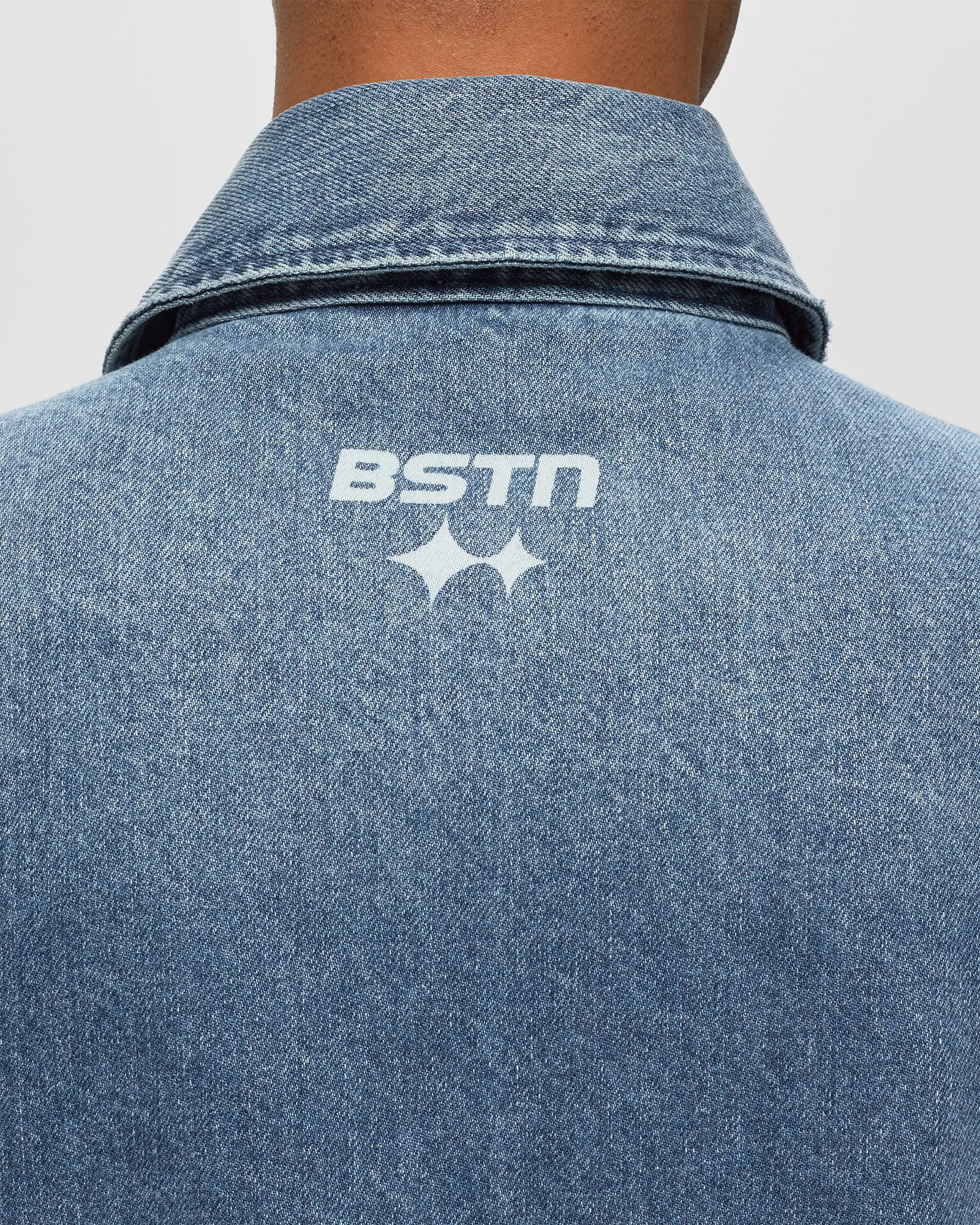 BSTN Brand Denim Shortsleeve Shirt