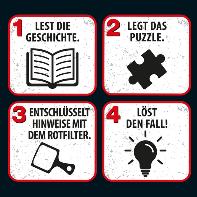 Die drei ??? Kids - Krimipuzzle - Spuk auf dem Schulfest