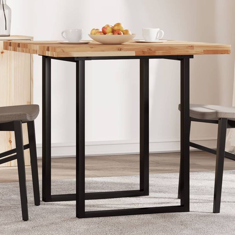 vidaXL - Tafelblad - Vierkant - 80x80 cm - Massief Acaciahout