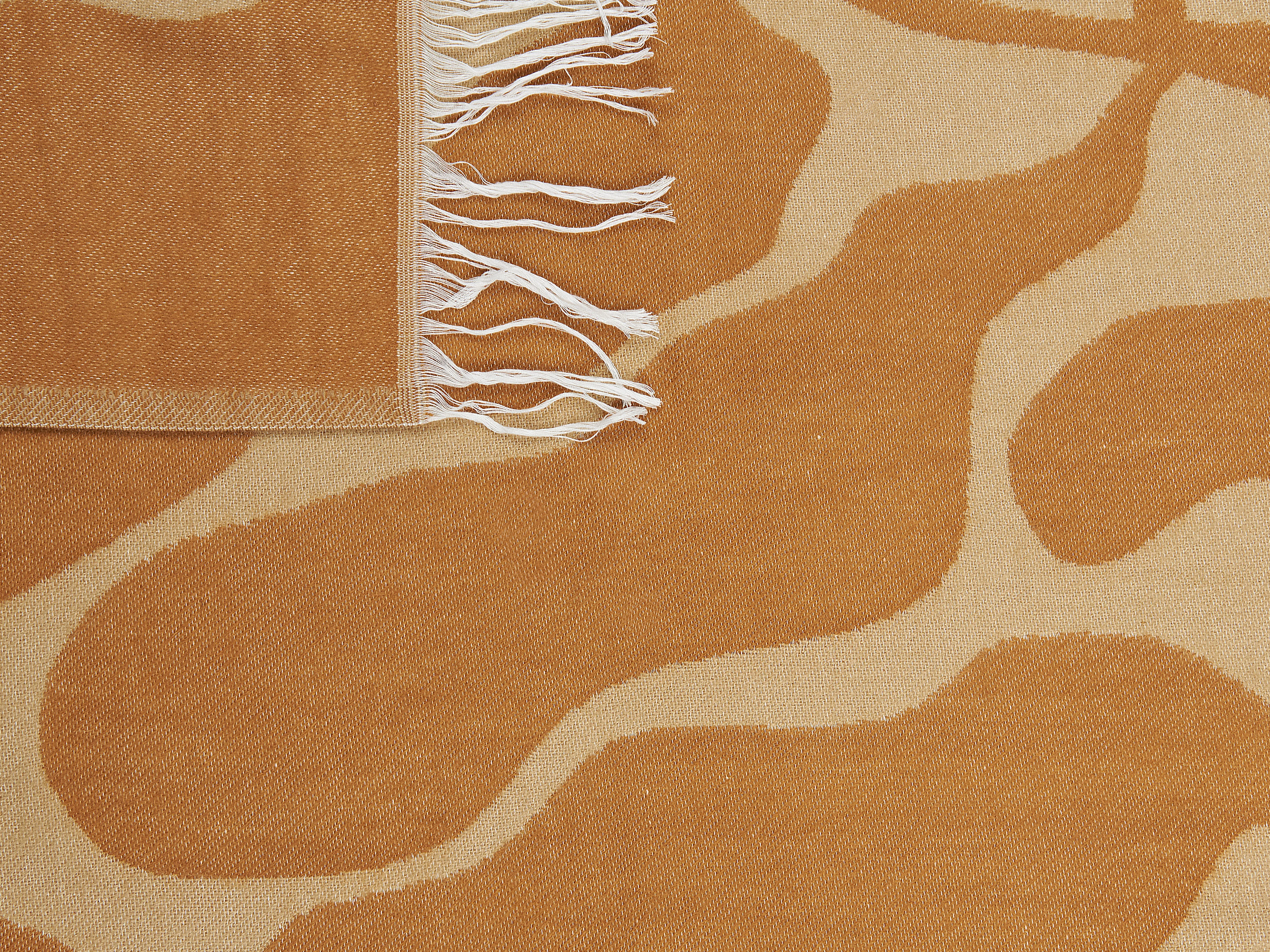Plaid BANGRE 130 x 170 cm Oranje