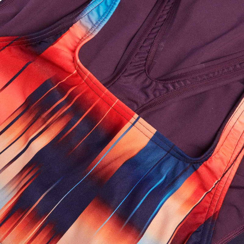 Speedo Digital Printed Medalist Badedragt Dame
