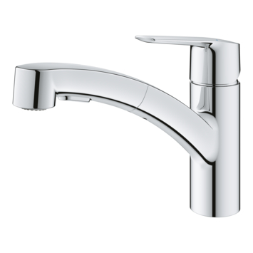 Grohe Quickfix keukenkraan Start uittrekbare Dual spray