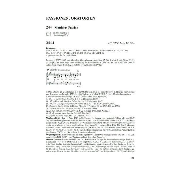Breitkopf & Härtel Bach-Werke-Verzeichnis