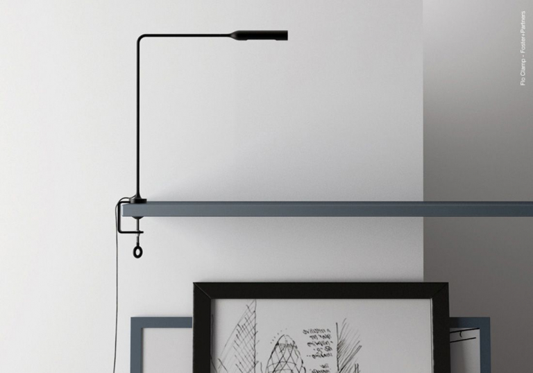 Lumina Flo Clamp klemlamp LED 3000K zwart