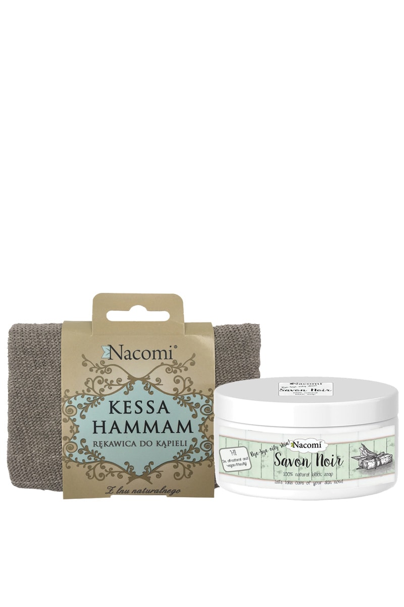 Gant de kessa & savon noir - Corps