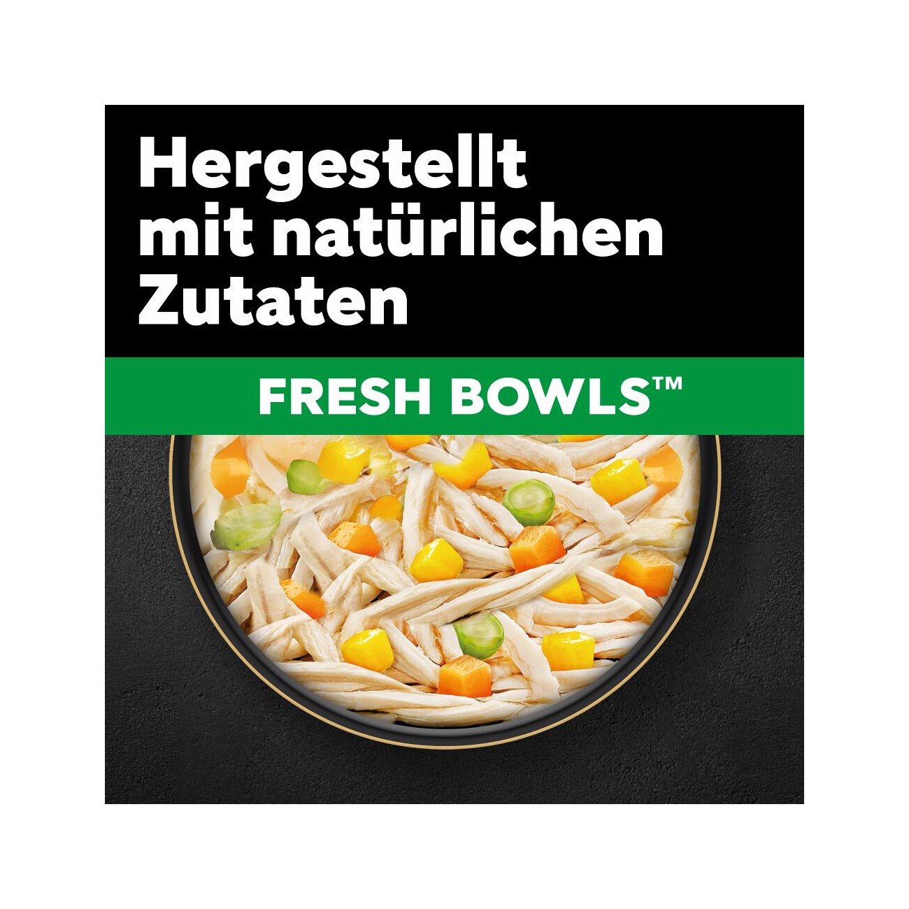 Cesar Nassfutter Hund, Adult, Fresh Bowls, in Sauce, Huhn 10x85 g