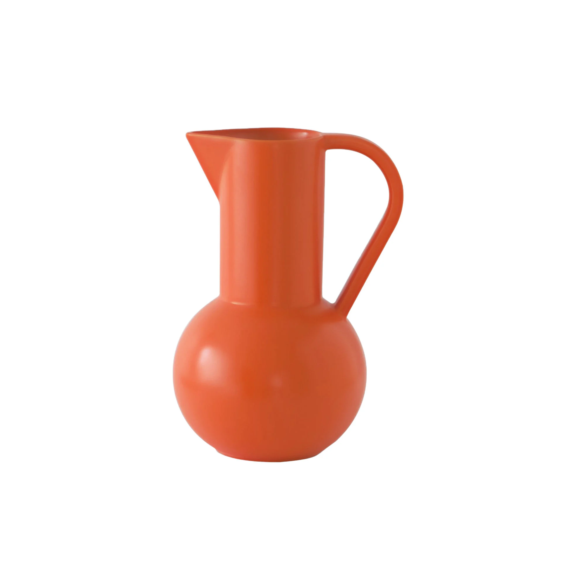 STRØM SMALL - Carafe céramique | Orange