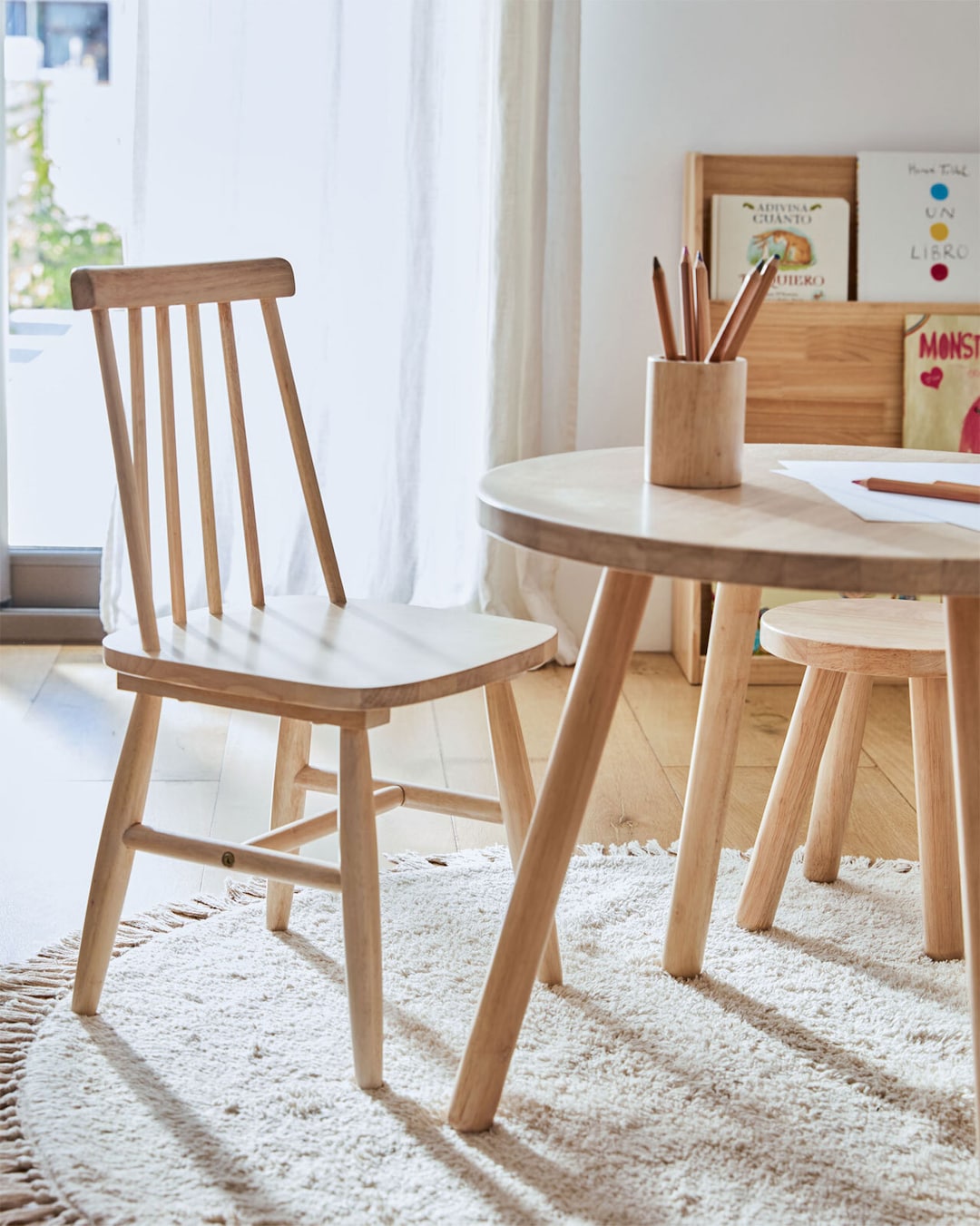 Kave Home Kinderstuhl TRASSIA Natural