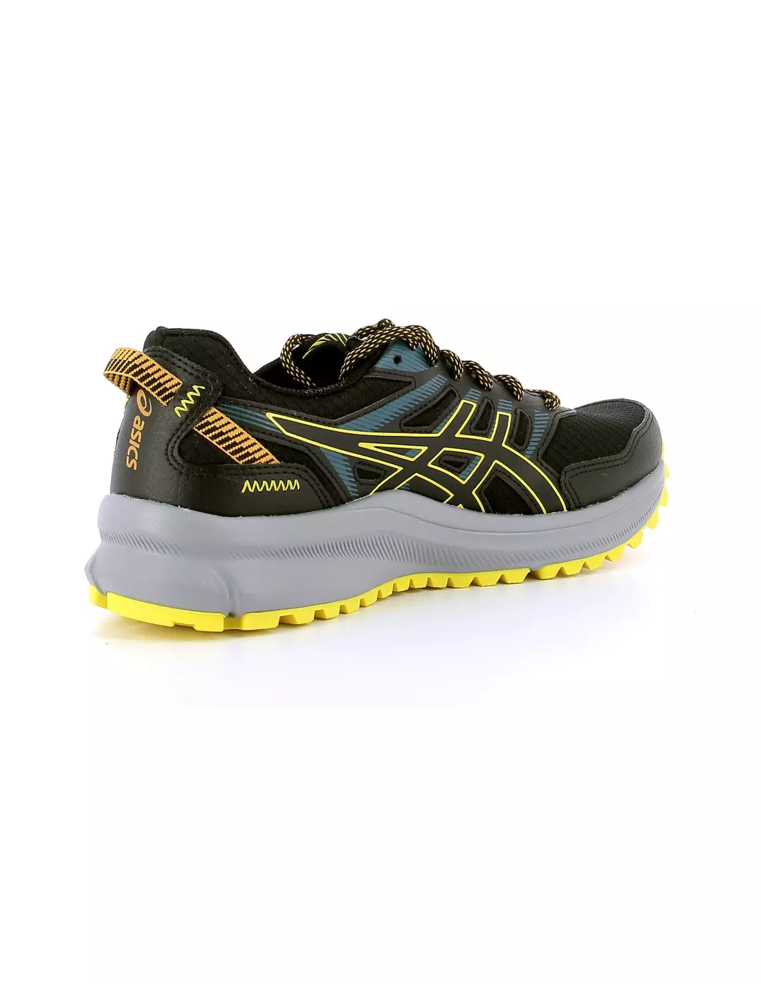 ASICS TRAIL SCOUT 2 - Baskets BLACK/GOLDENYELLOW