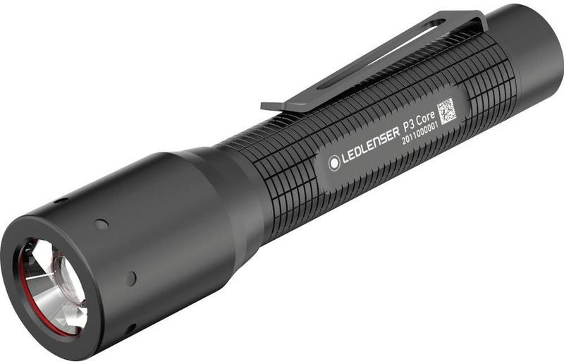 Ledlenser P3 Core - Zaklamp - Zwart - Aluminium - Geavanceerd Focus Systeem