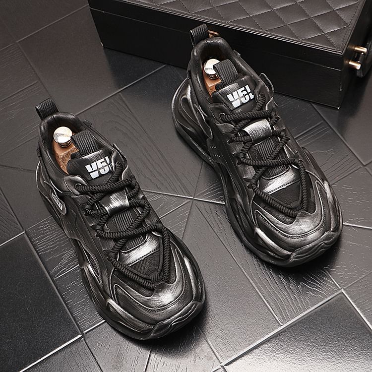 Mr Ozera - Platform Color Block veterschoenen