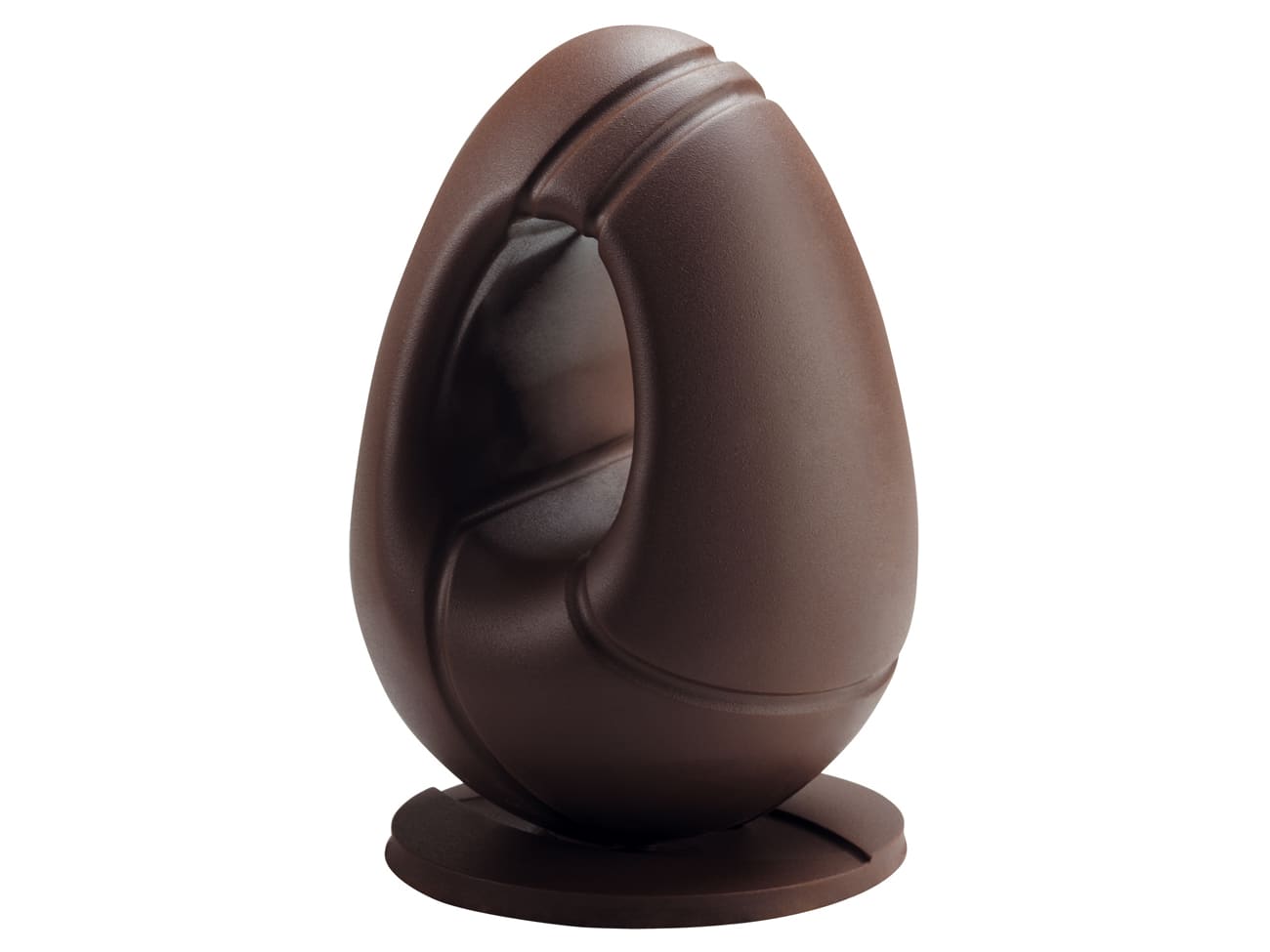 Moule chocolat œuf design - percé - Pavoni