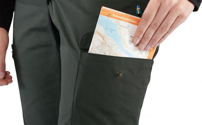 Kaipak Trousers Curved Women damebukser