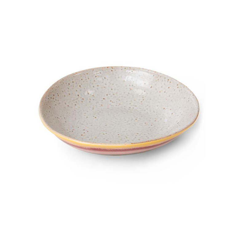 HKliving 70's Ceramic Curry kom set van 2 daybreak