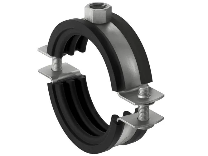 Fischer 560602, Rørholder, Sort, Rustfrit stål, 72 - 78 mm, 6,35 cm (2.5