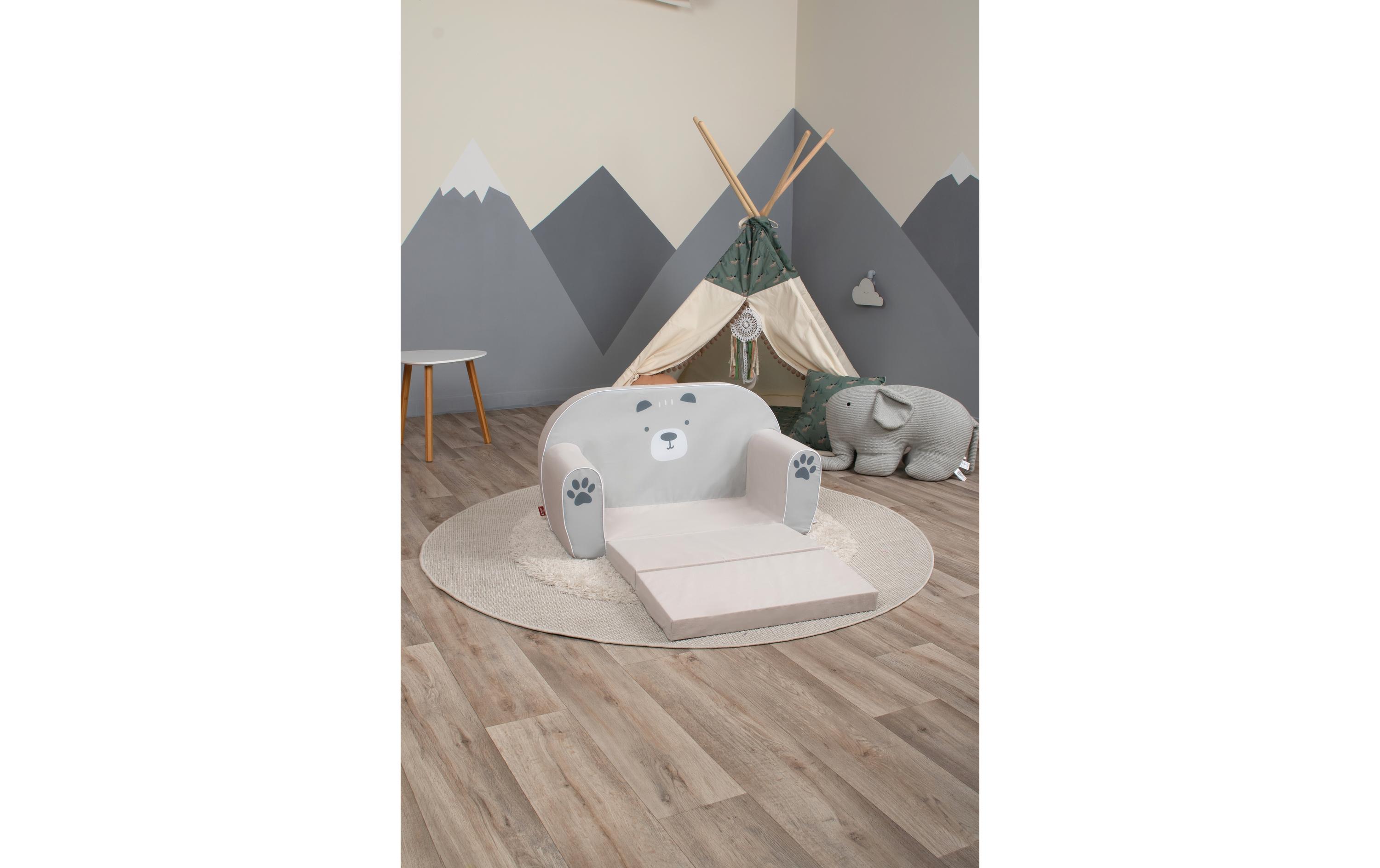 Kindersofa Bär PaulAusklappbare Kindercouch