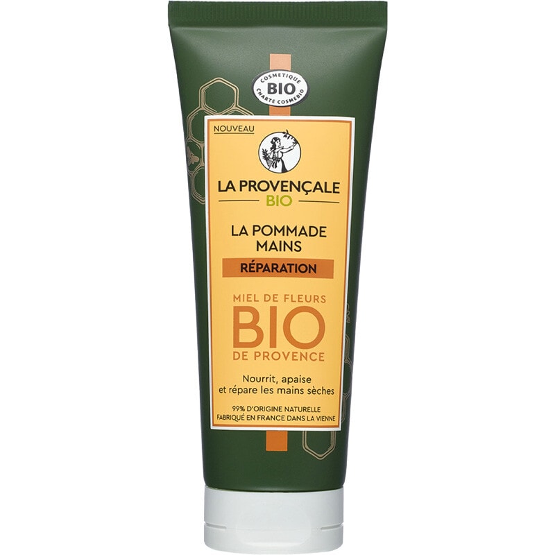 Crème réparatrice bio - Miel de fleurs - Mains - 75 ml
