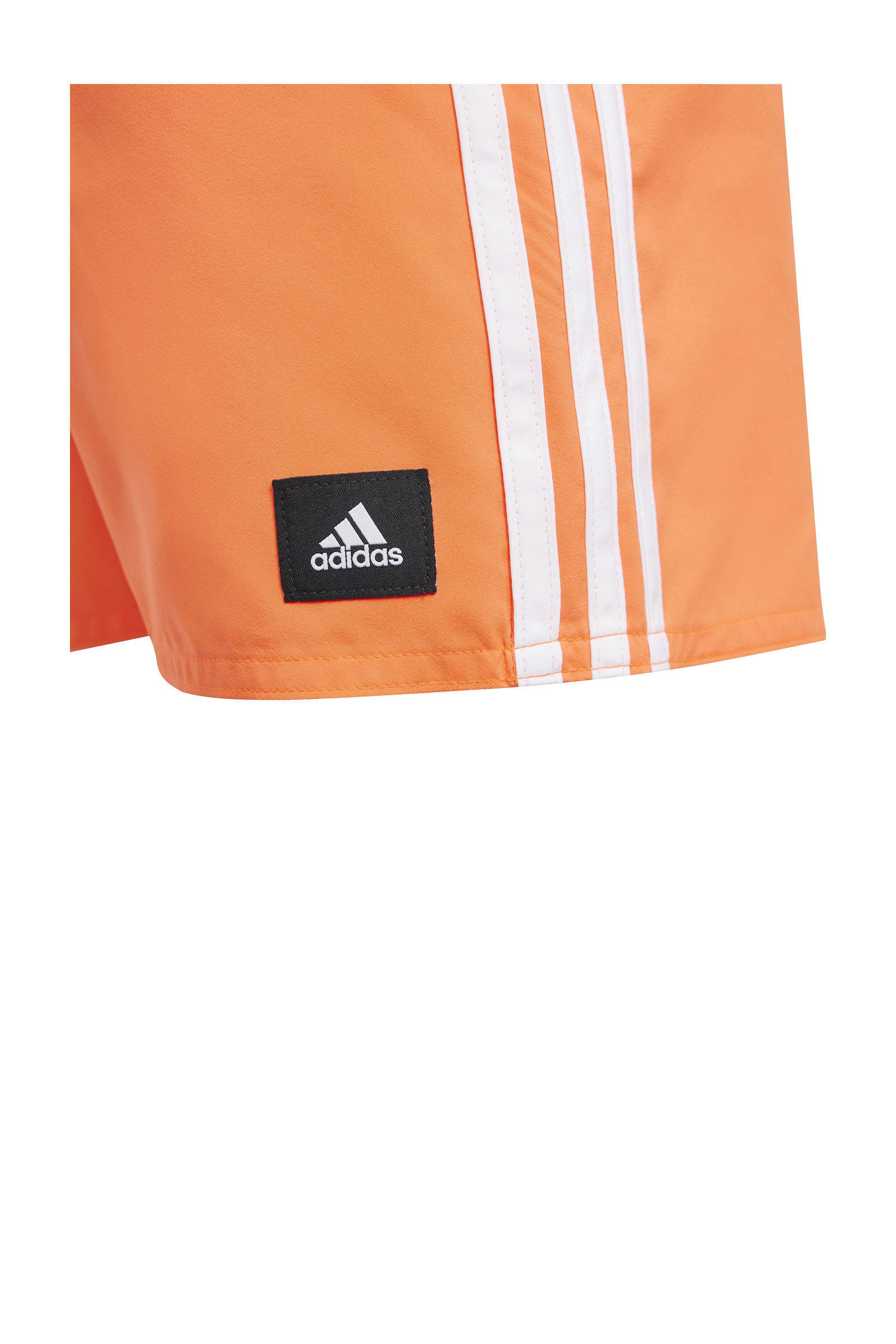 adidas zwemshort oranje/wit